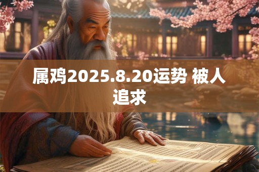 属鸡2025.8.20运势 被人追求