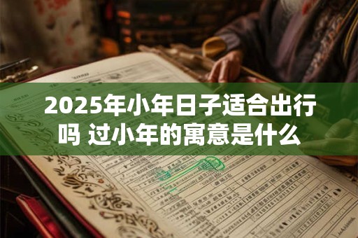 2025年小年日子适合出行吗 过小年的寓意是什么