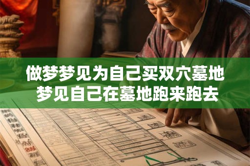 做梦梦见为自己买双穴墓地 梦见自己在墓地跑来跑去