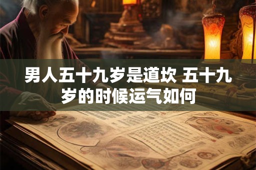 男人五十九岁是道坎 五十九岁的时候运气如何 男人五十九岁是道坎 五十九岁的时候运气如何