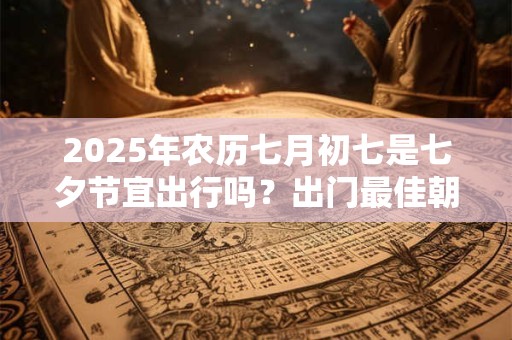 2025年农历七月初七是七夕节宜出行吗？出门最佳朝向