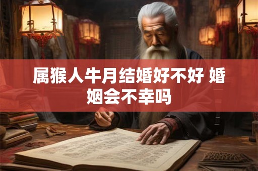 属猴人牛月结婚好不好 婚姻会不幸吗