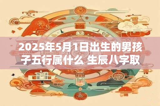 2025年5月1日出生的男孩子五行属什么 生辰八字取名