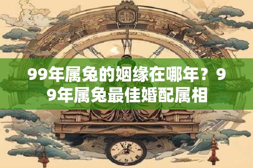 99年属兔的姻缘在哪年？99年属兔最佳婚配属相