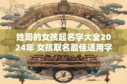 姓周的女孩起名字大全2024年 女孩取名最佳适用字