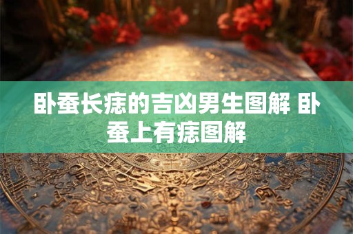 卧蚕长痣的吉凶男生图解 卧蚕上有痣图解