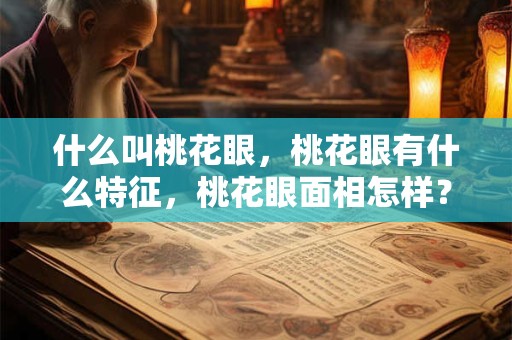 什么叫桃花眼，桃花眼有什么特征，桃花眼面相怎样？