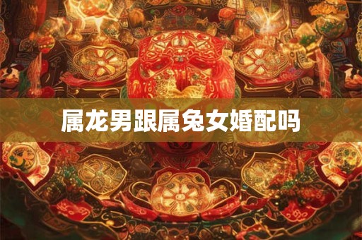属龙男跟属兔女婚配吗