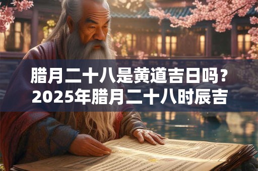 腊月二十八是黄道吉日吗？2025年腊月二十八时辰吉凶一览表