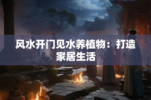 风水开门见水养植物：打造家居生活