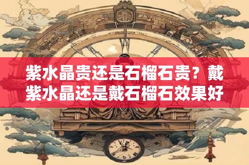 紫水晶贵还是石榴石贵？戴紫水晶还是戴石榴石效果好