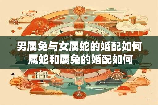 男属免与女属蛇的婚配如何 属蛇和属兔的婚配如何