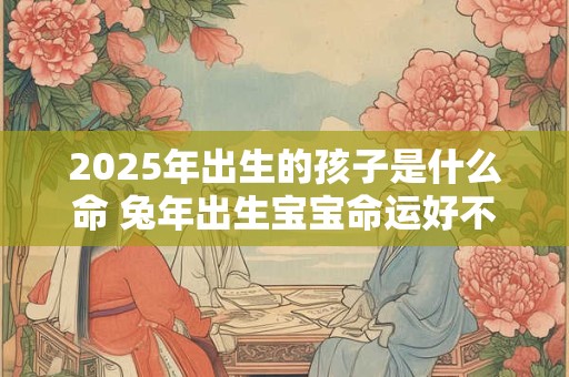 2025年出生的孩子是什么命 兔年出生宝宝命运好不好