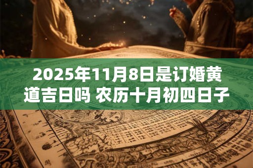 2025年11月8日是订婚黄道吉日吗 农历十月初四日子好吗