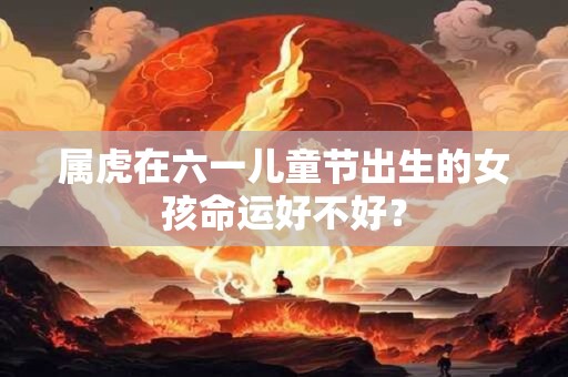 属虎在六一儿童节出生的女孩命运好不好？