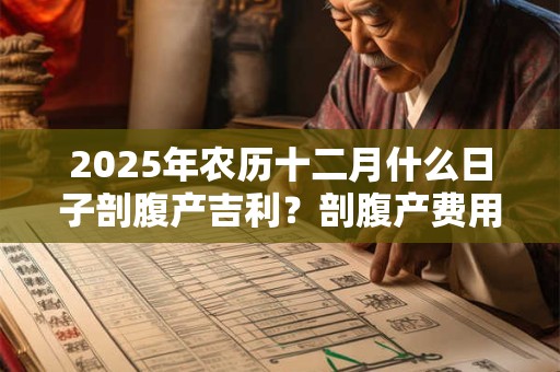 2025年农历十二月什么日子剖腹产吉利？剖腹产费用大概多少