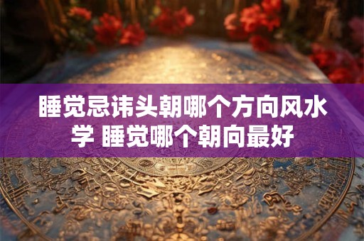 睡觉忌讳头朝哪个方向风水学 睡觉哪个朝向最好