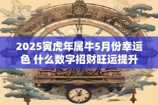 2025寅虎年属牛5月份幸运色 什么数字招财旺运提升事业