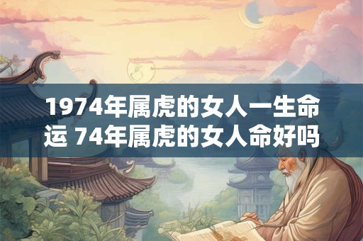 1974年属虎的女人一生命运 74年属虎的女人命好吗