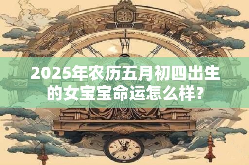 2026年农历五月初四出生的女宝宝命运怎么样？