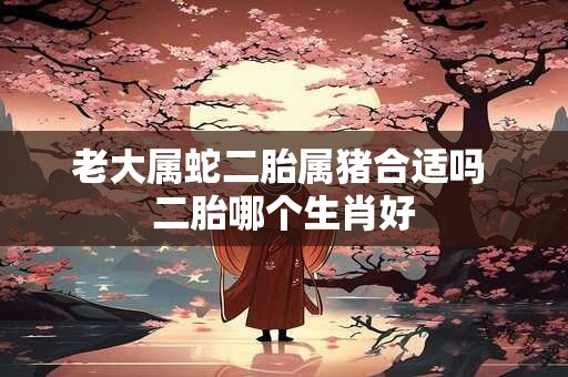 老大属蛇二胎属猪合适吗 二胎哪个生肖好