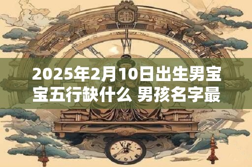 2025年2月10日出生男宝宝五行缺什么 男孩名字最新免费版
