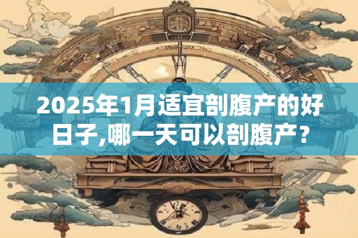 2025年1月适宜剖腹产的好日子,哪一天可以剖腹产? 2025年1月适宜剖腹产的好日子,哪一天可以剖腹产?