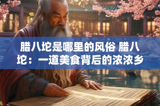 腊八坨是哪里的风俗 腊八坨：一道美食背后的浓浓乡愁