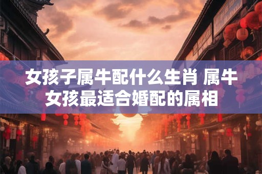 女孩子属牛配什么生肖 属牛女孩最适合婚配的属相