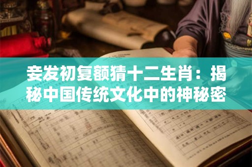 妾发初复额猜十二生肖：揭秘中国传统文化中的神秘密码