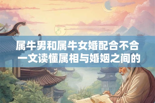 属牛男和属牛女婚配合不合 一文读懂属相与婚姻之间的关系