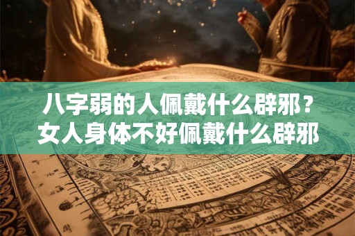 八字弱的人佩戴什么辟邪？女人身体不好佩戴什么辟邪？