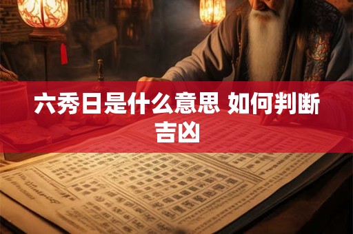 六秀日是什么意思 如何判断吉凶