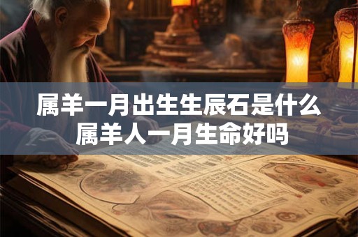 属羊一月出生生辰石是什么 属羊人一月生命好吗