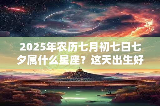 2025年农历七月初七日七夕属什么星座？这天出生好吗