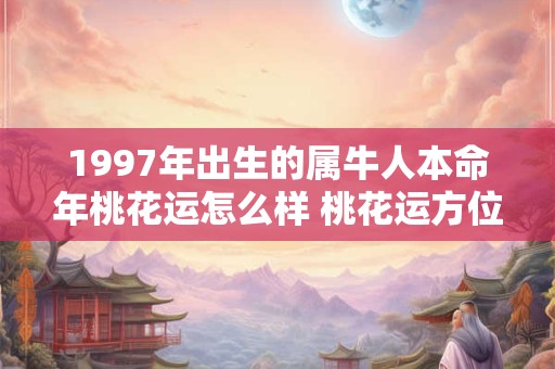 1997年出生的属牛人本命年桃花运怎么样 桃花运方位在哪