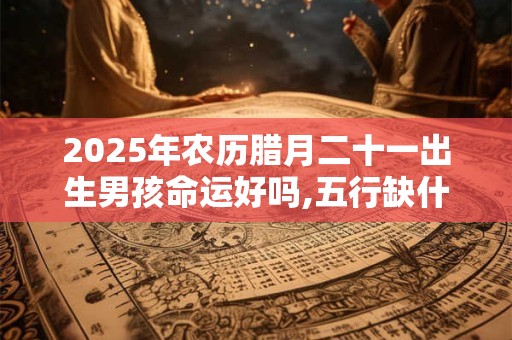 2025年农历腊月二十一出生男孩命运好吗,五行缺什么？