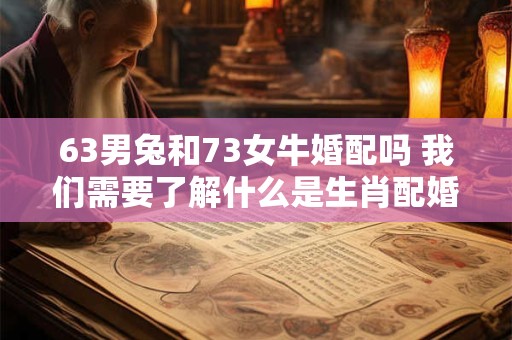 63男兔和73女牛婚配吗 我们需要了解什么是生肖配婚