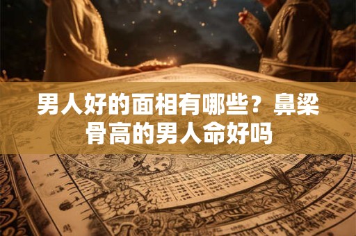 男人好的面相有哪些？鼻梁骨高的男人命好吗