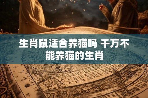 生肖鼠适合养猫吗 千万不能养猫的生肖