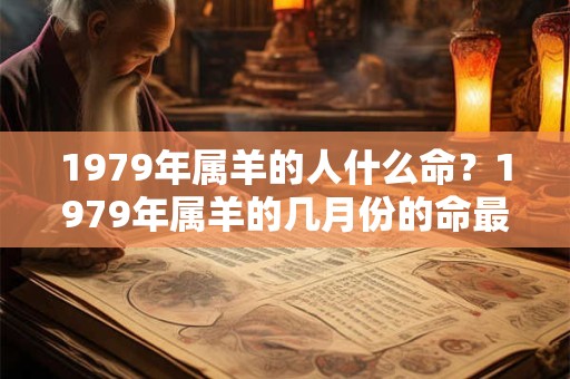 1979年属羊的人什么命？1979年属羊的几月份的命最好？