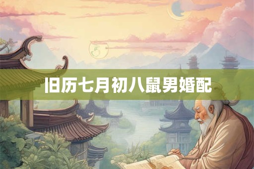 旧历七月初八鼠男婚配
