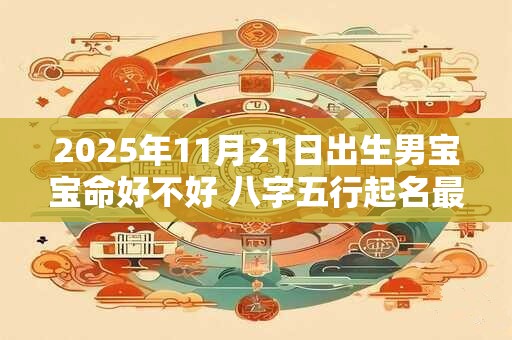 2025年11月21日出生男宝宝命好不好 八字五行起名最全款