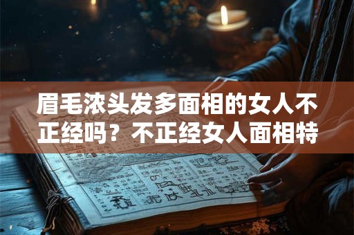 眉毛浓头发多面相的女人不正经吗？不正经女人面相特征
