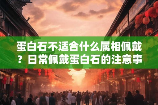 蛋白石不适合什么属相佩戴？日常佩戴蛋白石的注意事项