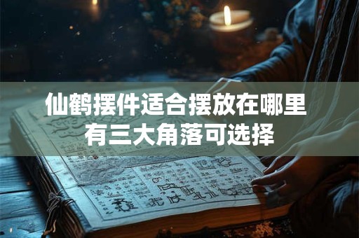 仙鹤摆件适合摆放在哪里 有三大角落可选择