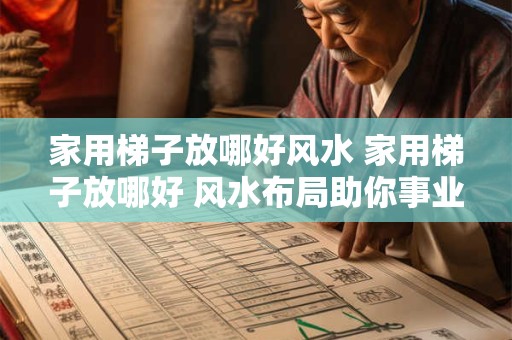 家用梯子放哪好风水 家用梯子放哪好 风水布局助你事业腾飞