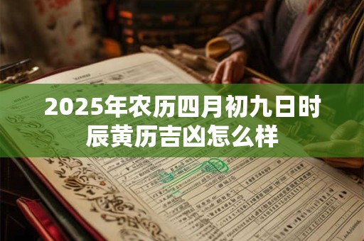 2025年农历四月初九日时辰黄历吉凶怎么样