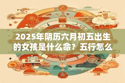 2025年阴历六月初五出生的女孩是什么命？五行怎么样？