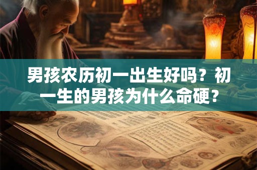 男孩农历初一出生好吗？初一生的男孩为什么命硬？